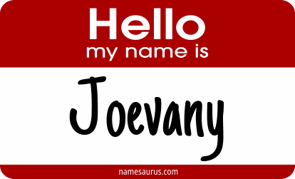 Hello my name is Joevany png download
