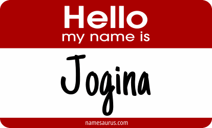 Hello my name is Jogina png download