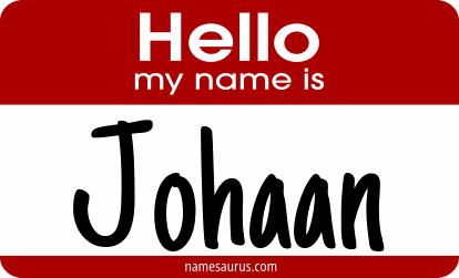 Hello my name is Johaan png download