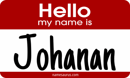 Hello my name is Johanan png download