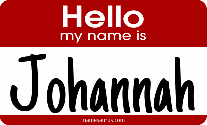 Hello my name is Johannah png download