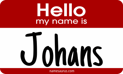 Hello my name is Johans png download