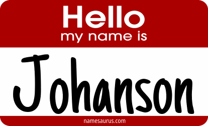 Hello my name is Johanson png download