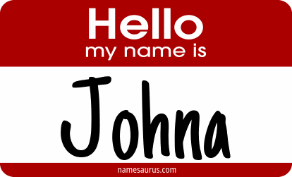 Hello my name is Johna png download