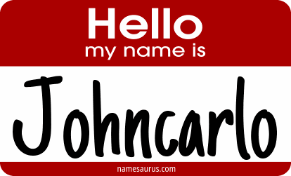 Hello my name is Johncarlo png download