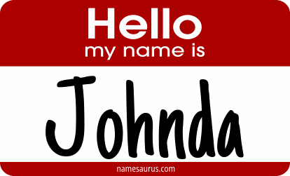 Hello my name is Johnda png download