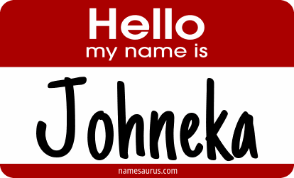 Hello my name is Johneka png download
