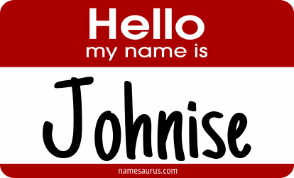 Hello my name is Johnise png download
