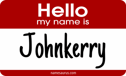 Hello my name is Johnkerry png download