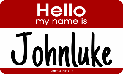 Hello my name is Johnluke png download
