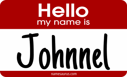 Hello my name is Johnnel png download