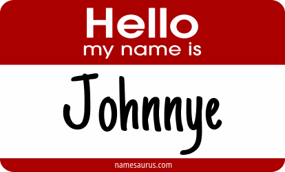 Hello my name is Johnnye png download
