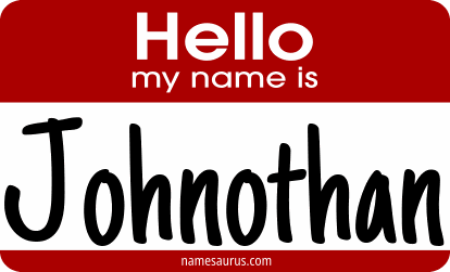Hello my name is Johnothan png download