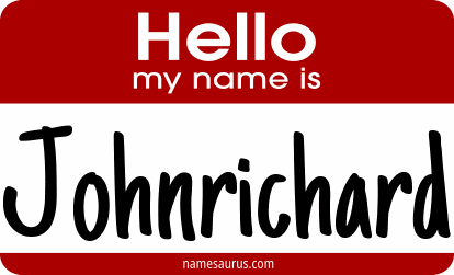 Hello my name is Johnrichard png download