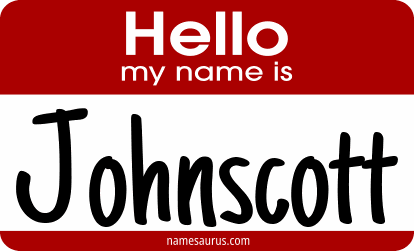 Hello my name is Johnscott png download
