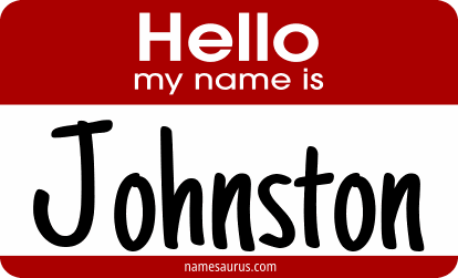 Hello my name is Johnston png download