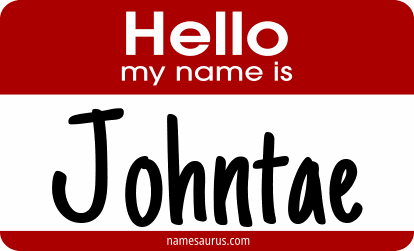 Hello my name is Johntae png download