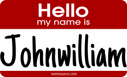 Hello my name is Johnwilliam png download
