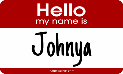 Hello my name is Johnya png download
