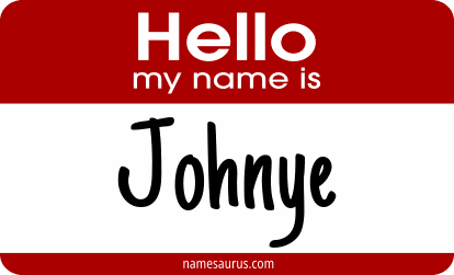 Hello my name is Johnye png download