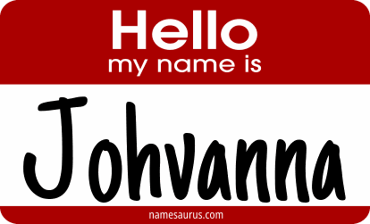 Hello my name is Johvanna png download