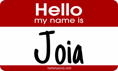 Hello my name is Joia png download