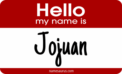 Hello my name is Jojuan png download