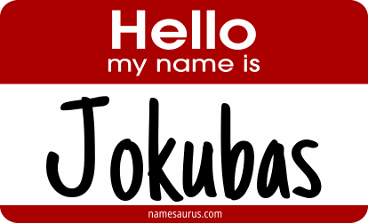 Hello my name is Jokubas png download