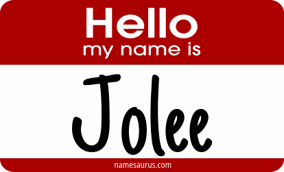 Hello my name is Jolee png download