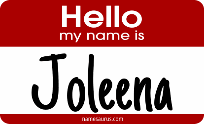 Hello my name is Joleena png download