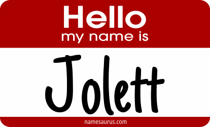 Hello my name is Jolett png download