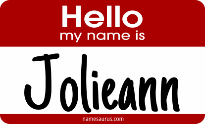 Hello my name is Jolieann png download