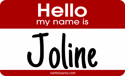Hello my name is Joline png download