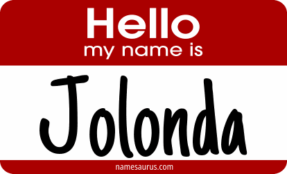 Hello my name is Jolonda png download