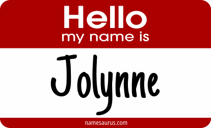 Hello my name is Jolynne png download