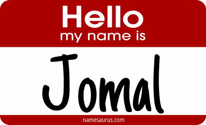 Hello my name is Jomal png download