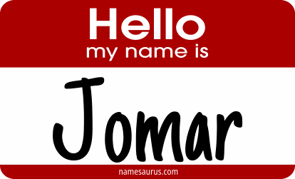 Hello my name is Jomar png download