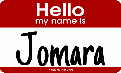 Hello my name is Jomara png download