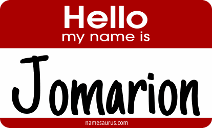 Hello my name is Jomarion png download