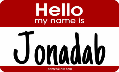 Hello my name is Jonadab png download