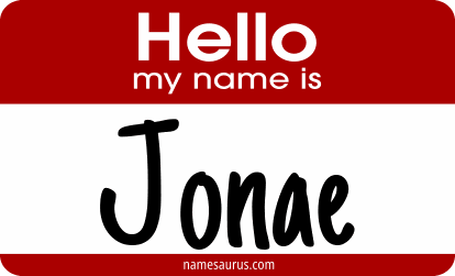 Hello my name is Jonae png download