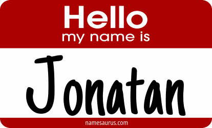 Hello my name is Jonatan png download