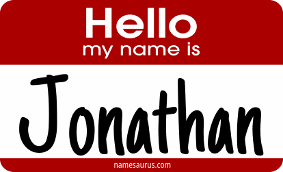 Hello my name is Jonathan png download