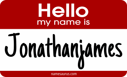 Hello my name is Jonathanjames png download