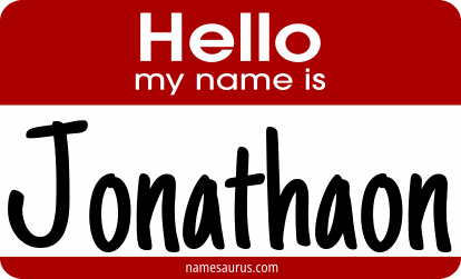 Hello my name is Jonathaon png download