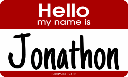 Hello my name is Jonathon png download
