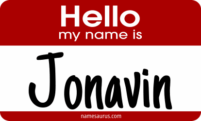 Hello my name is Jonavin png download