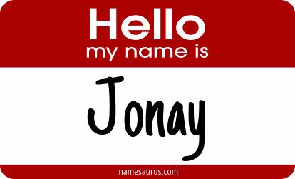 Hello my name is Jonay png download
