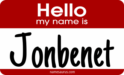 Hello my name is Jonbenet png download