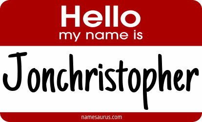 Hello my name is Jonchristopher png download